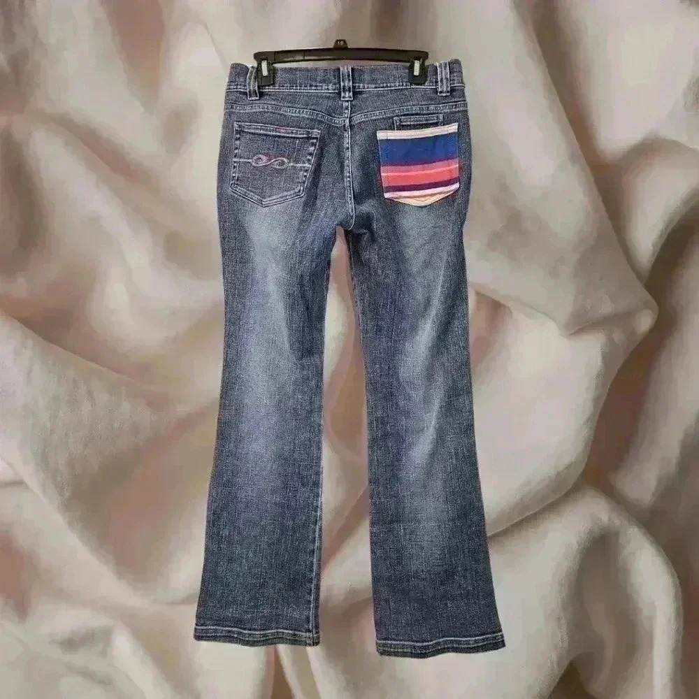 Enyce Vintage Embellished Blue Jeans, Size 29